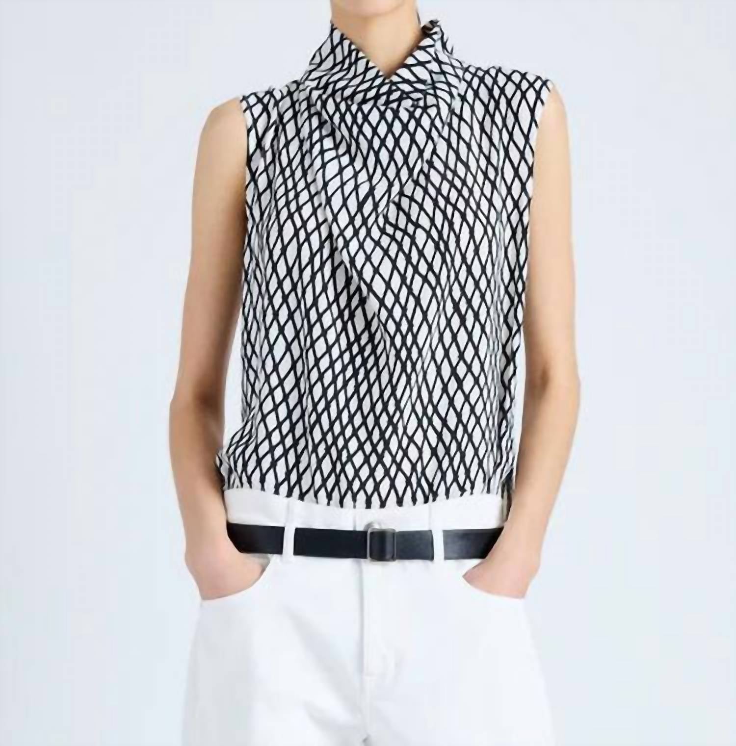 Proenza Schouler - Valerie Top In Printed Viscose