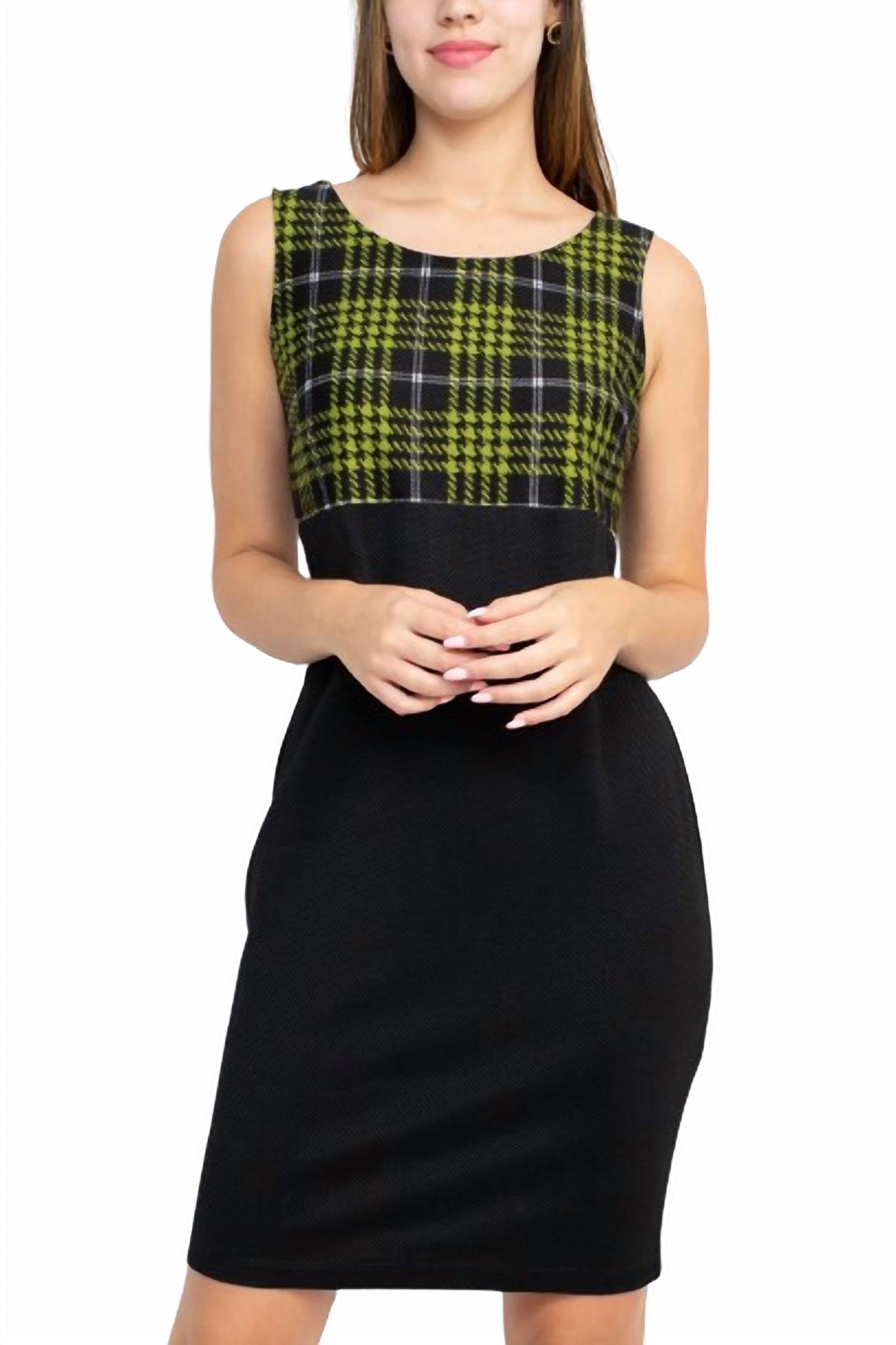 Danny & Nicole - Scoop Neck Sleeveless Knit Dress With Matching Jacket Set