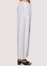 LOST + WANDER Cabrera Mist Pants in white - women's pants - alternate view