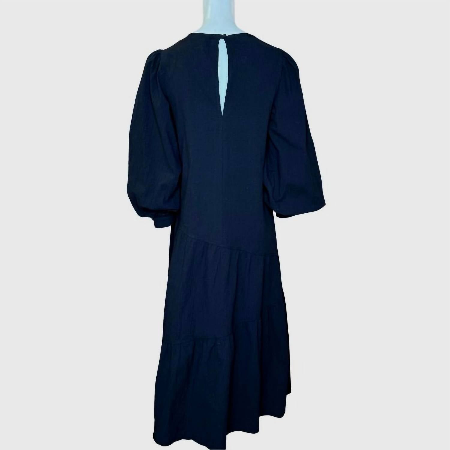 Topshop - Long Sleeve Flowy Dress