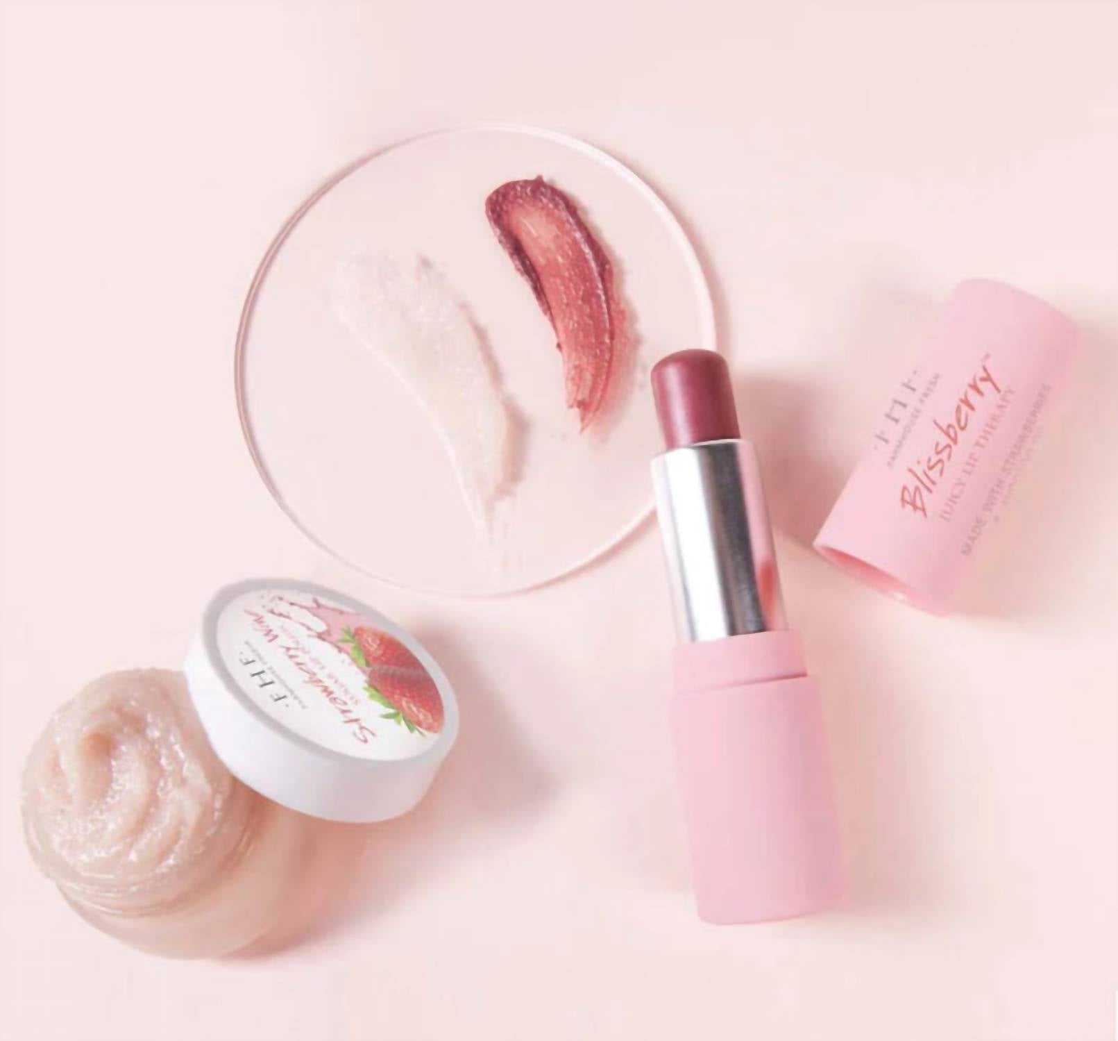 Farmhouse Fresh - Women's Strawberry Wine Luscious Lip Kit