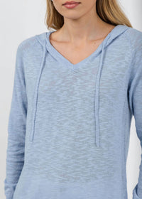 Elliott Lauren - Boardwalk Hoodie Sweater With Mesh Detail