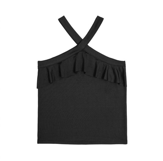 Mia - Girls' Flutter Crossover Tank