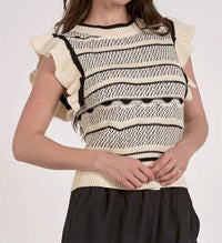 Elan - Zaza Sleeveless Sweater
