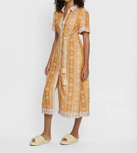 Kivari - Tassel Tie Shirt Midi Dress
