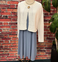 Picadilly - Classic One Button Cardigan