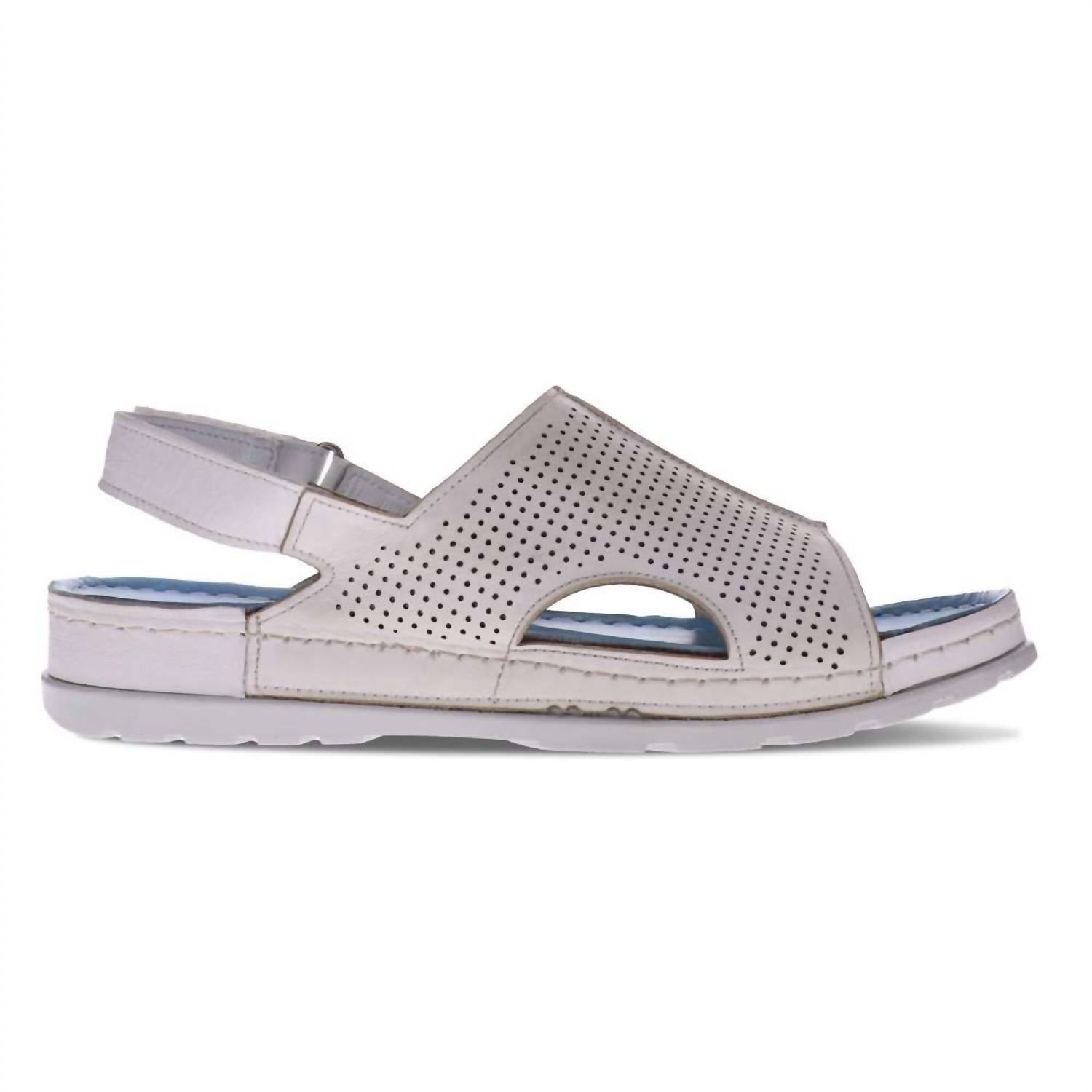 revere Women's Tivoli Sandals in white - women's sandal - detail view