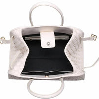 Urban Expressions - Women's Rhonda Woven Vegan Leather Tote Bag