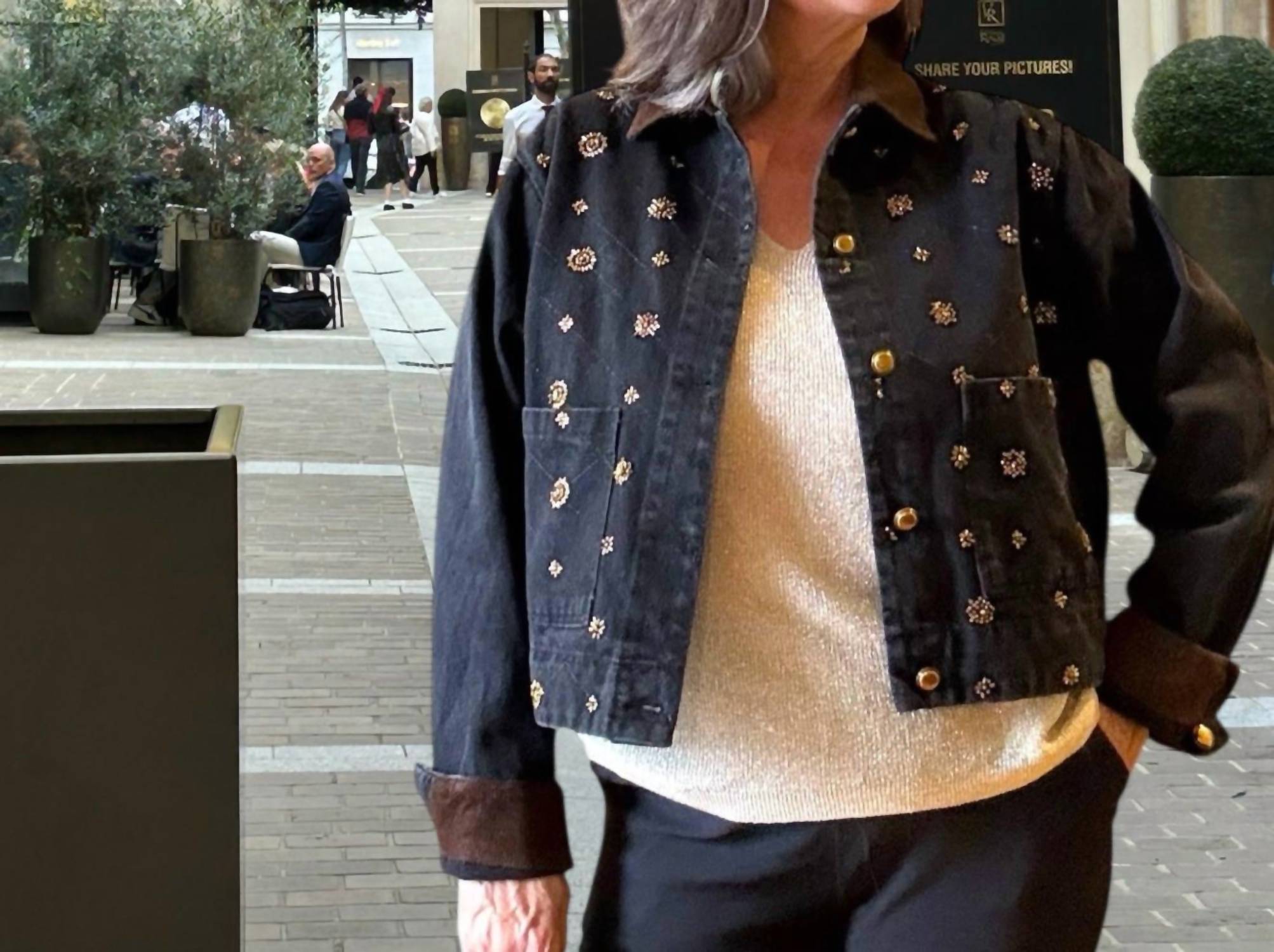 Made In Italy - Luxe Denim Jacket