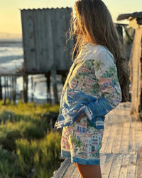Vilagallo - Coastal City Print Short