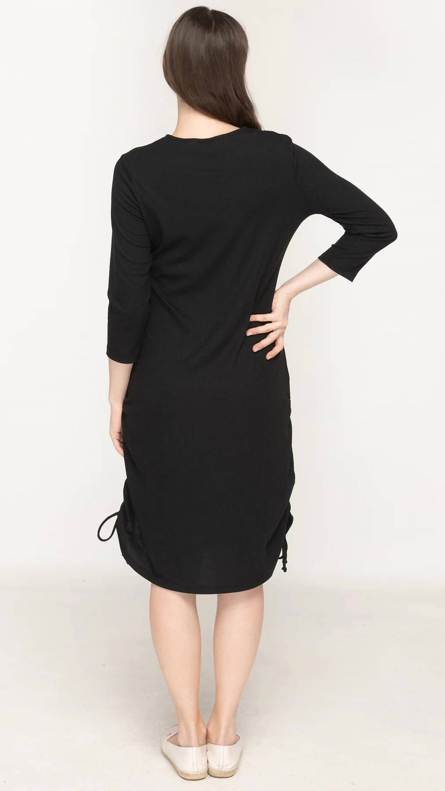 Kmw - Rib Ruched Dress