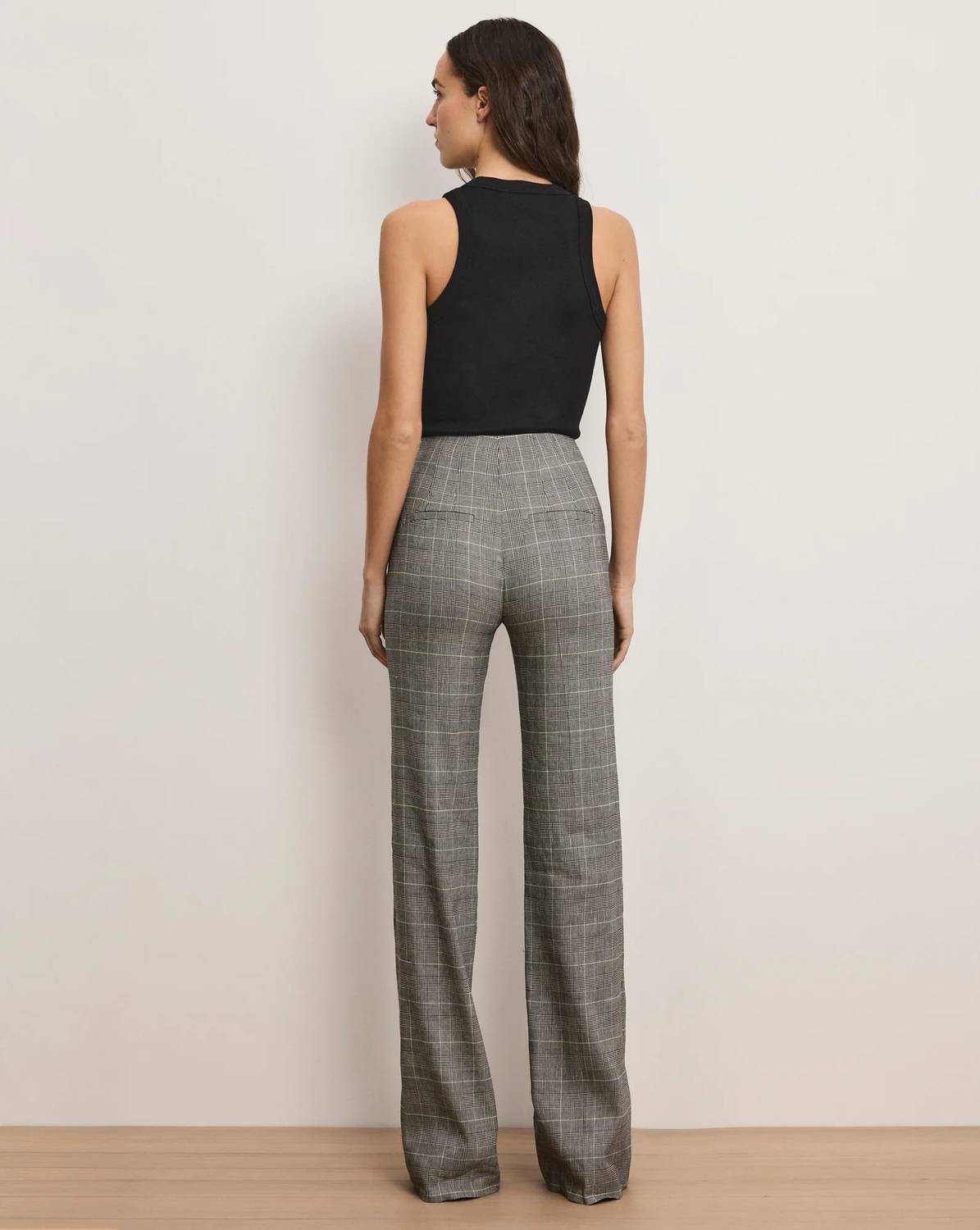Veronica Beard - Jude Plaid Wide Leg Pants