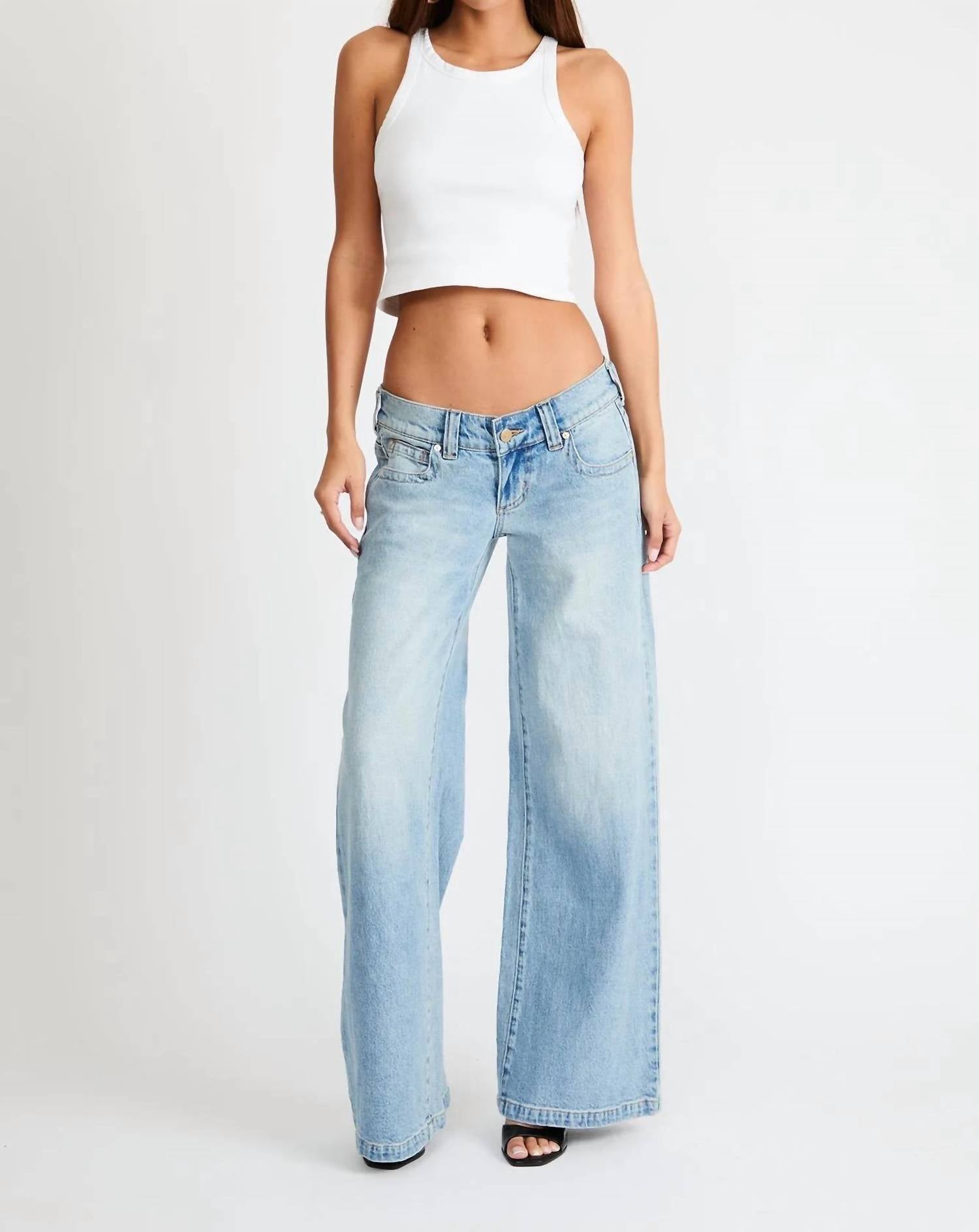 Abrand Jeans - 00 Super Low And Wide Jeans
