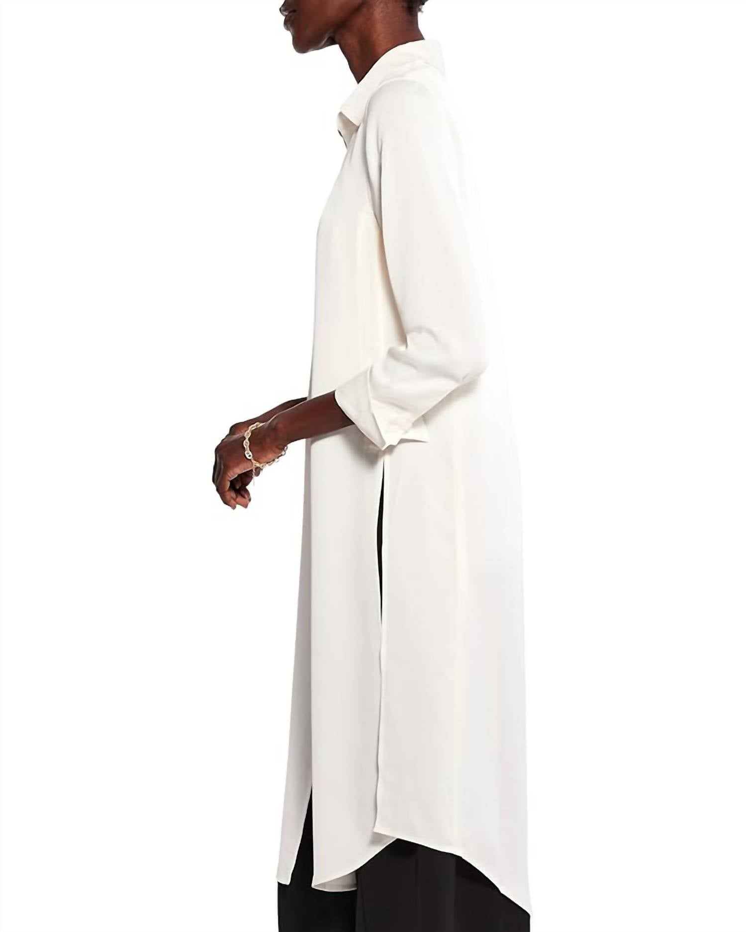 Nic + Zoe - Statement Button Front Shirt