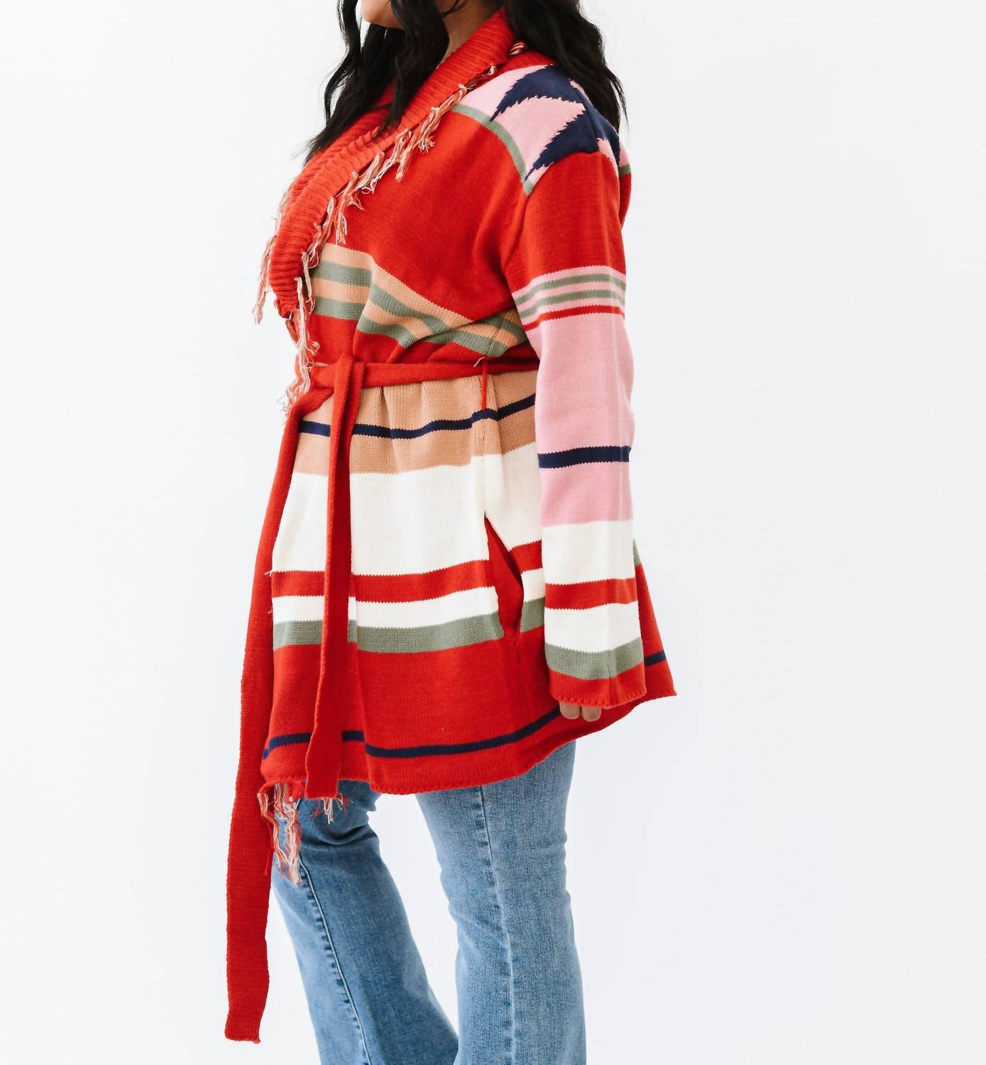 Davi & Dani - What You Love Fringe Cardigan
