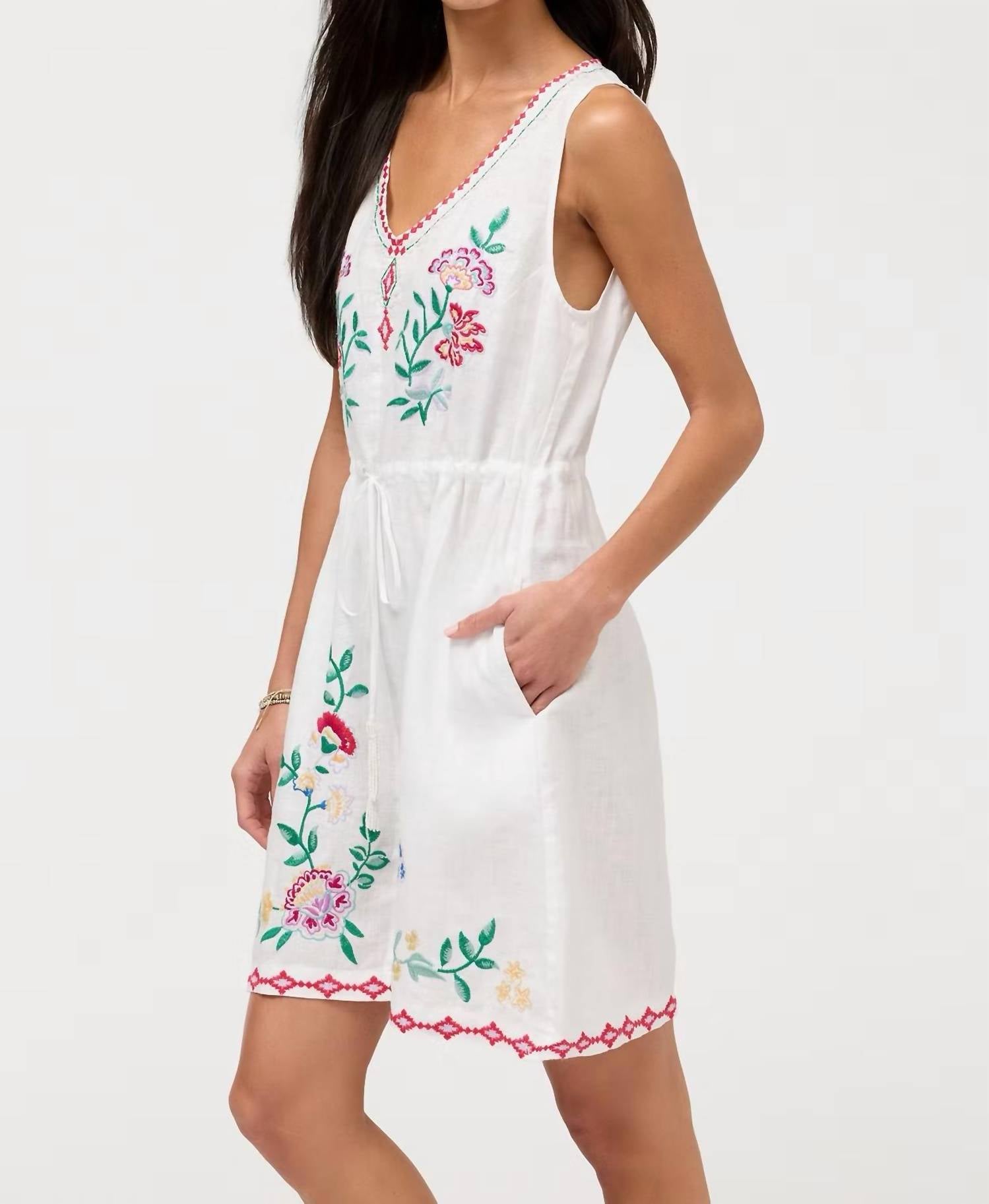 Johnny Was - DRAWSTRING TANK DRESS