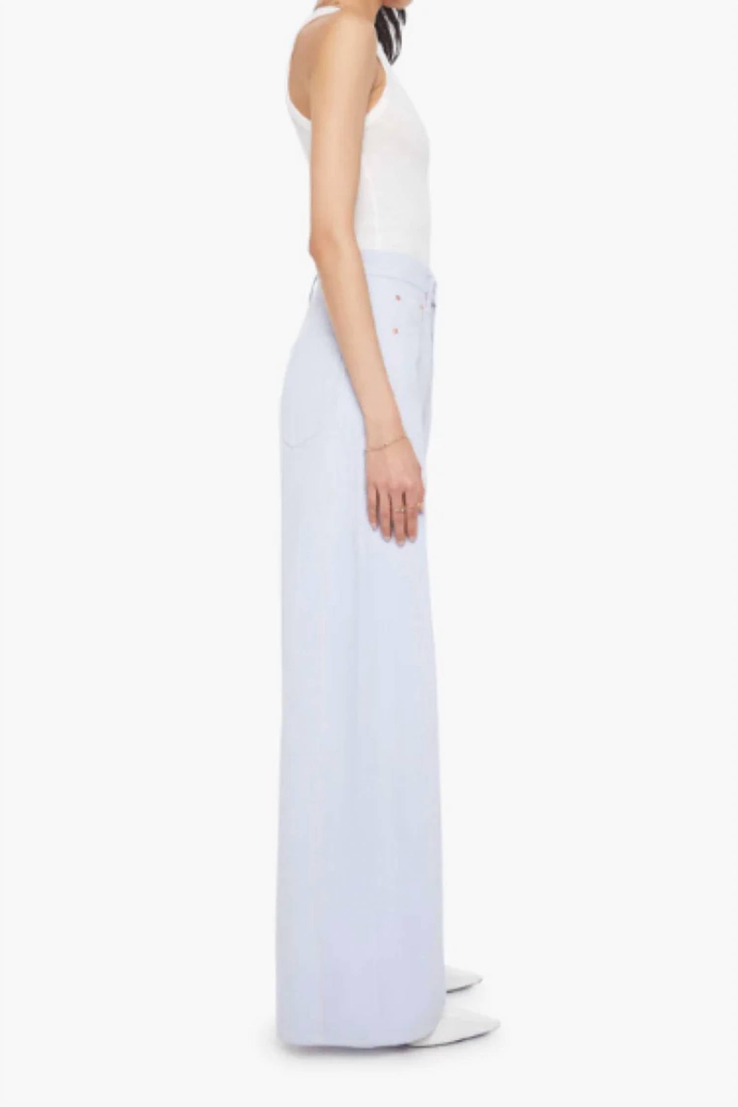 Mother - Pipe Dream Sneak Barrel-leg Jeans