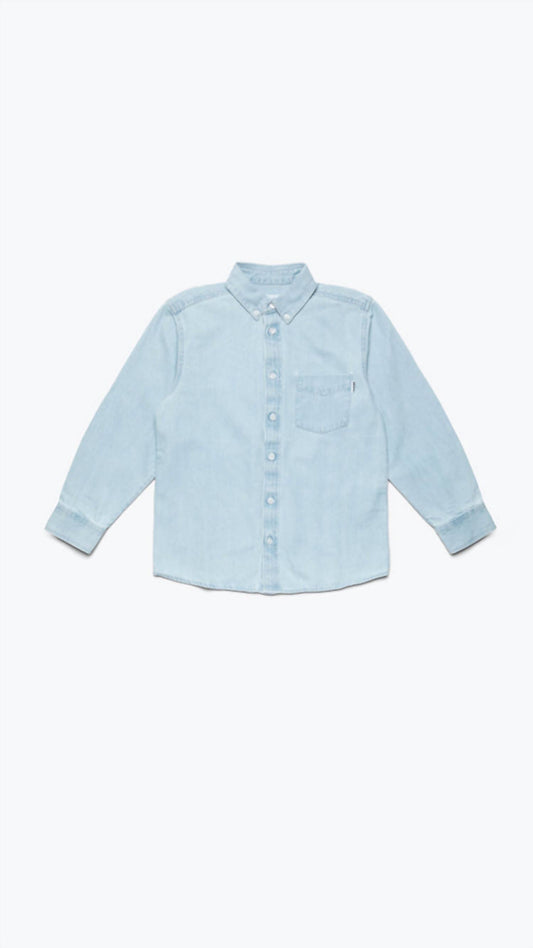 CHILDREN'S REEX DENIM BUTTON UP SHIRT