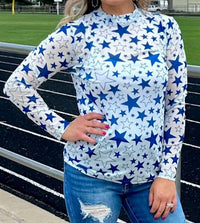 Sterling Kreek - Mesh Top With Stars