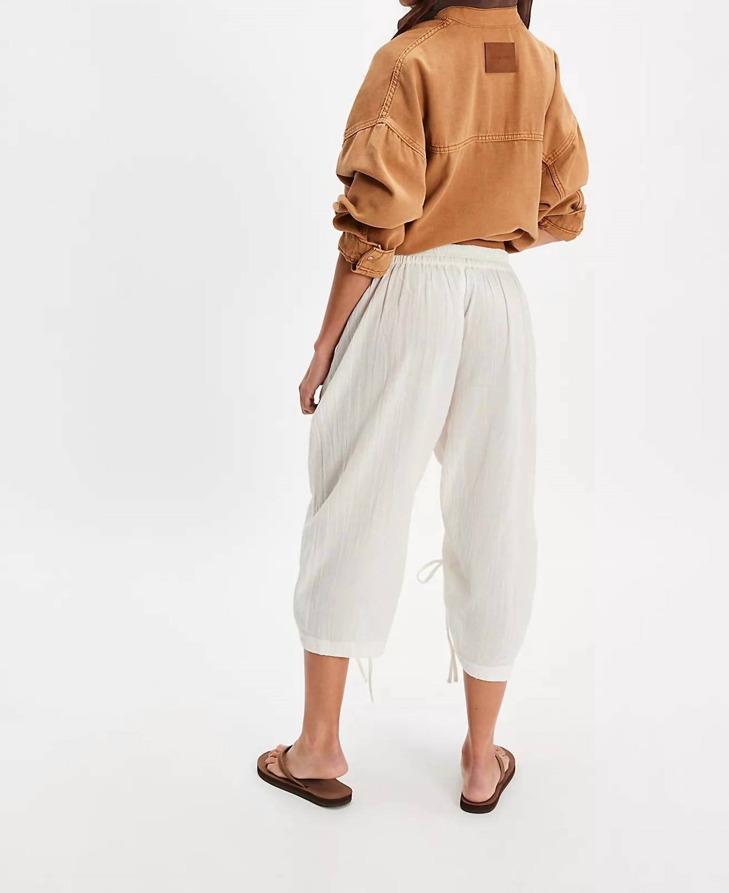 Free People - GIANNA RUCHED GAUCHO PULL ON