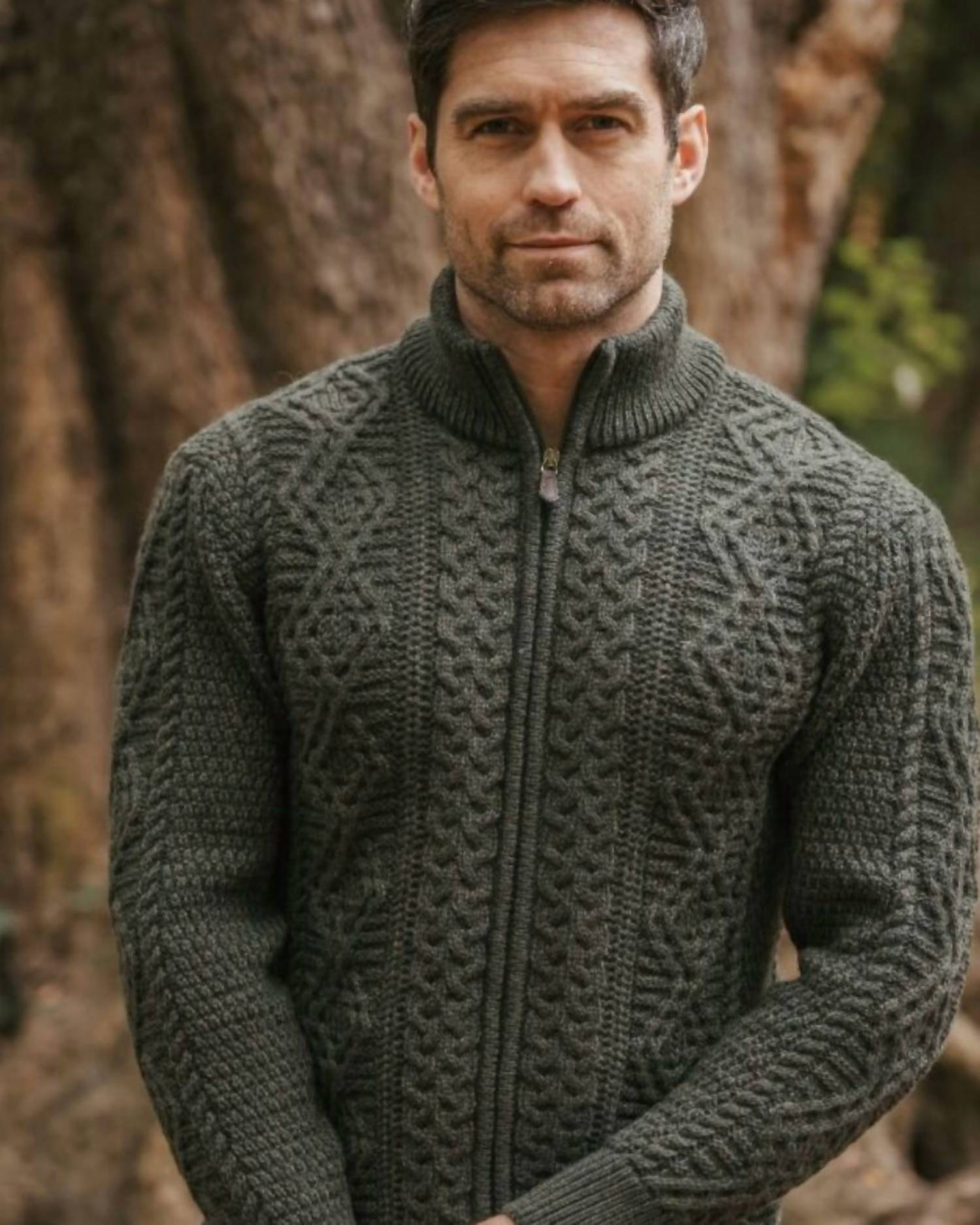 Aran Crafts - Full Zip Cardigan