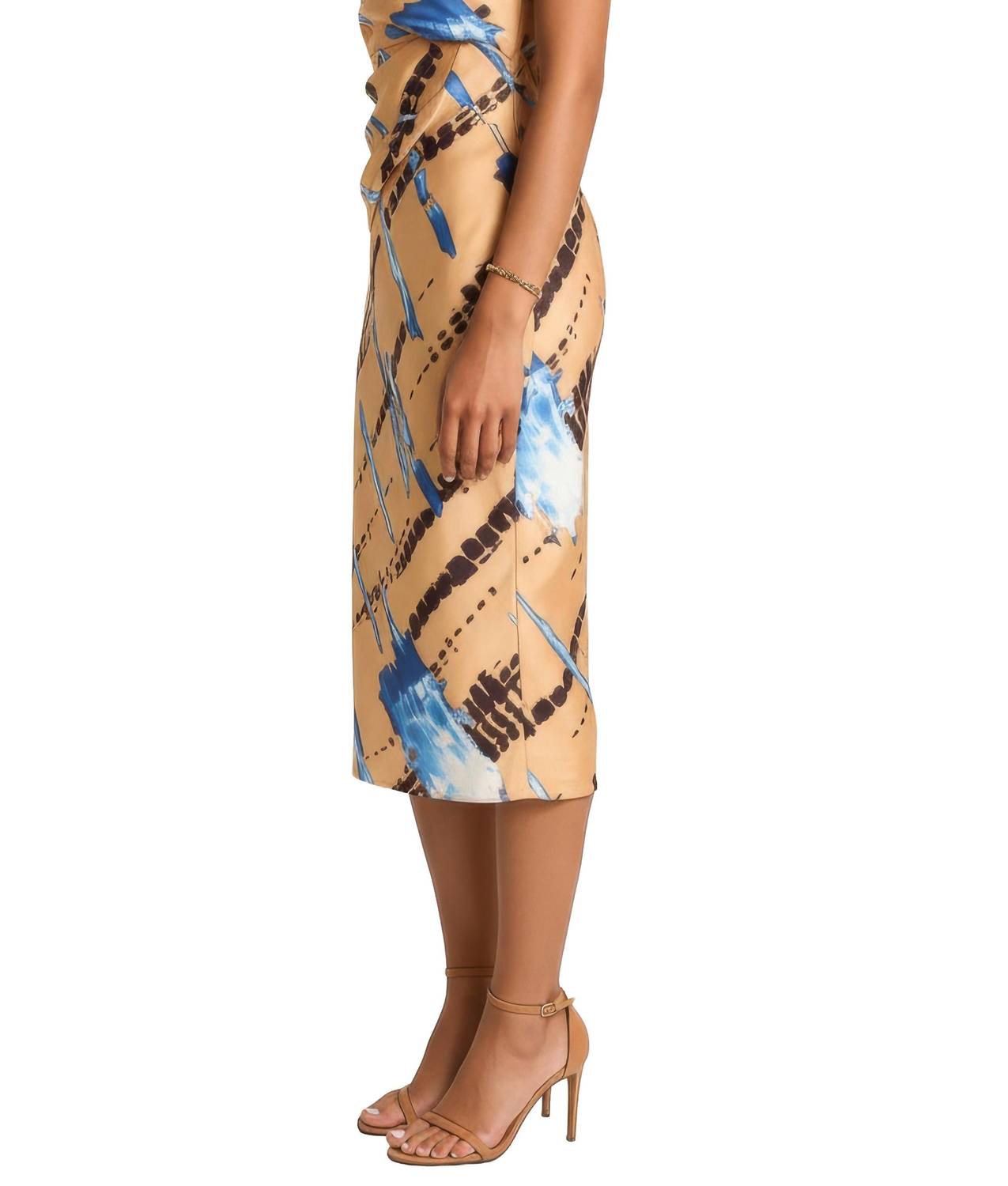 Area Stars - Women's Avery Print Draped Dress