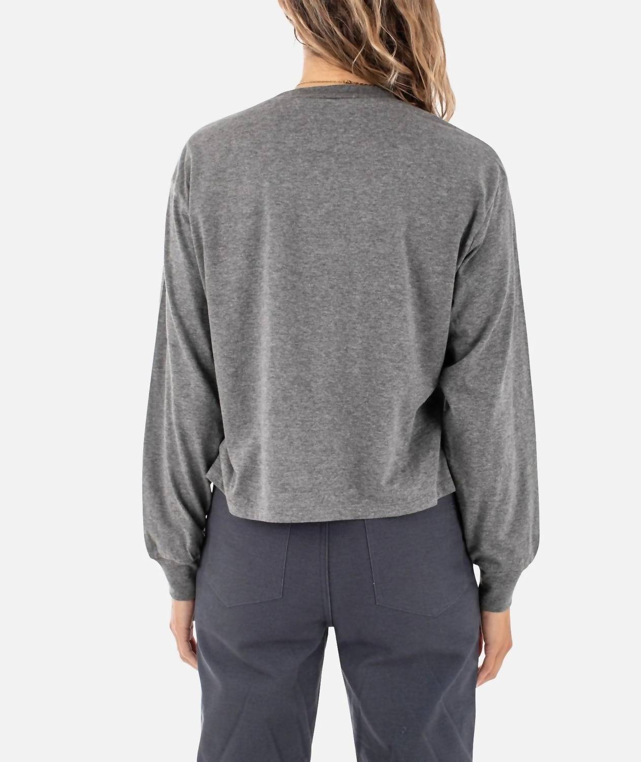 Jetty - Good Natural Long Sleeve Tshirt