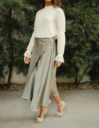 Hana & Co - Textura Maxi Skirt