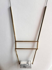 David Aubrey Jewelry - Women's Deco Geometric Necklace