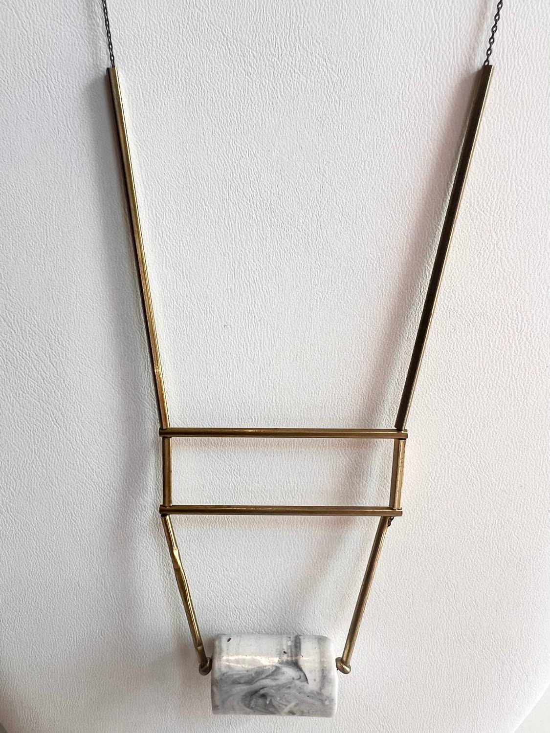 David Aubrey Jewelry - Women's Deco Geometric Necklace