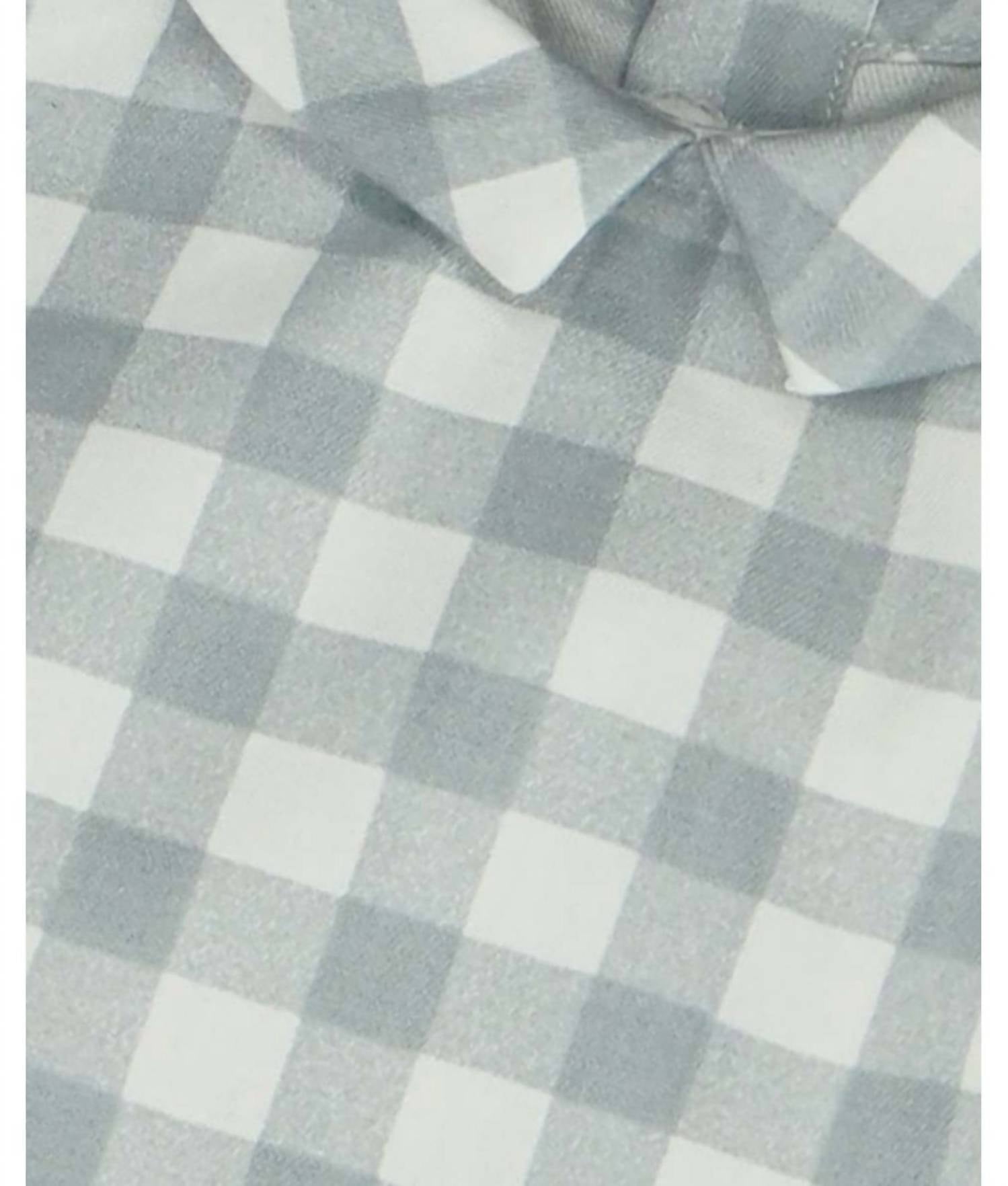 Fina Ejerique - Boy's Gingham Checkered Shirt