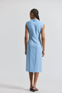 Derek Lam 10 Crosby - Nera Ruched Button Down Dress
