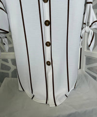 Frank Lyman - Vertical Stripes Top