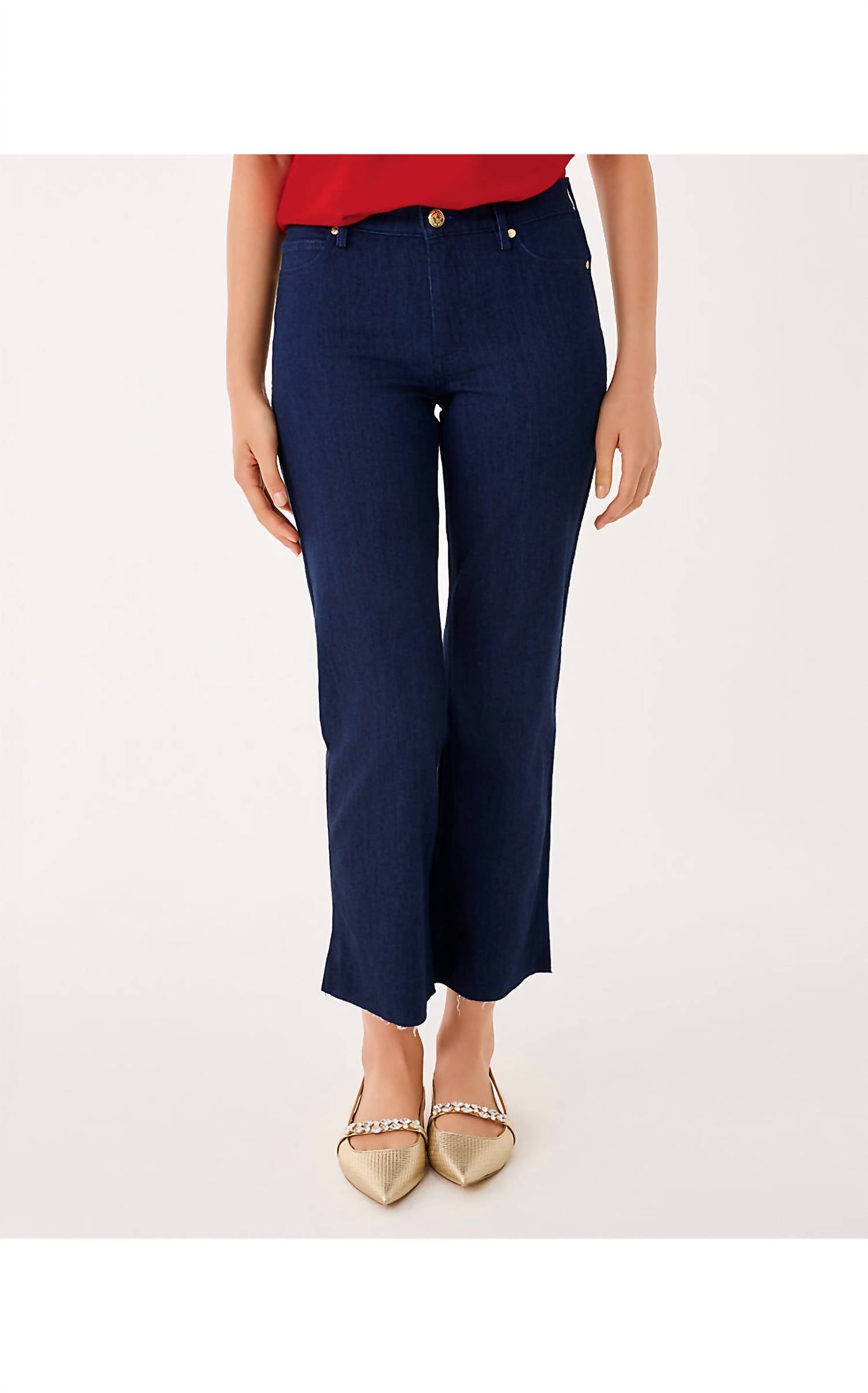 Lilly Pulitzer - Lindessa High Rise Crop Jeans