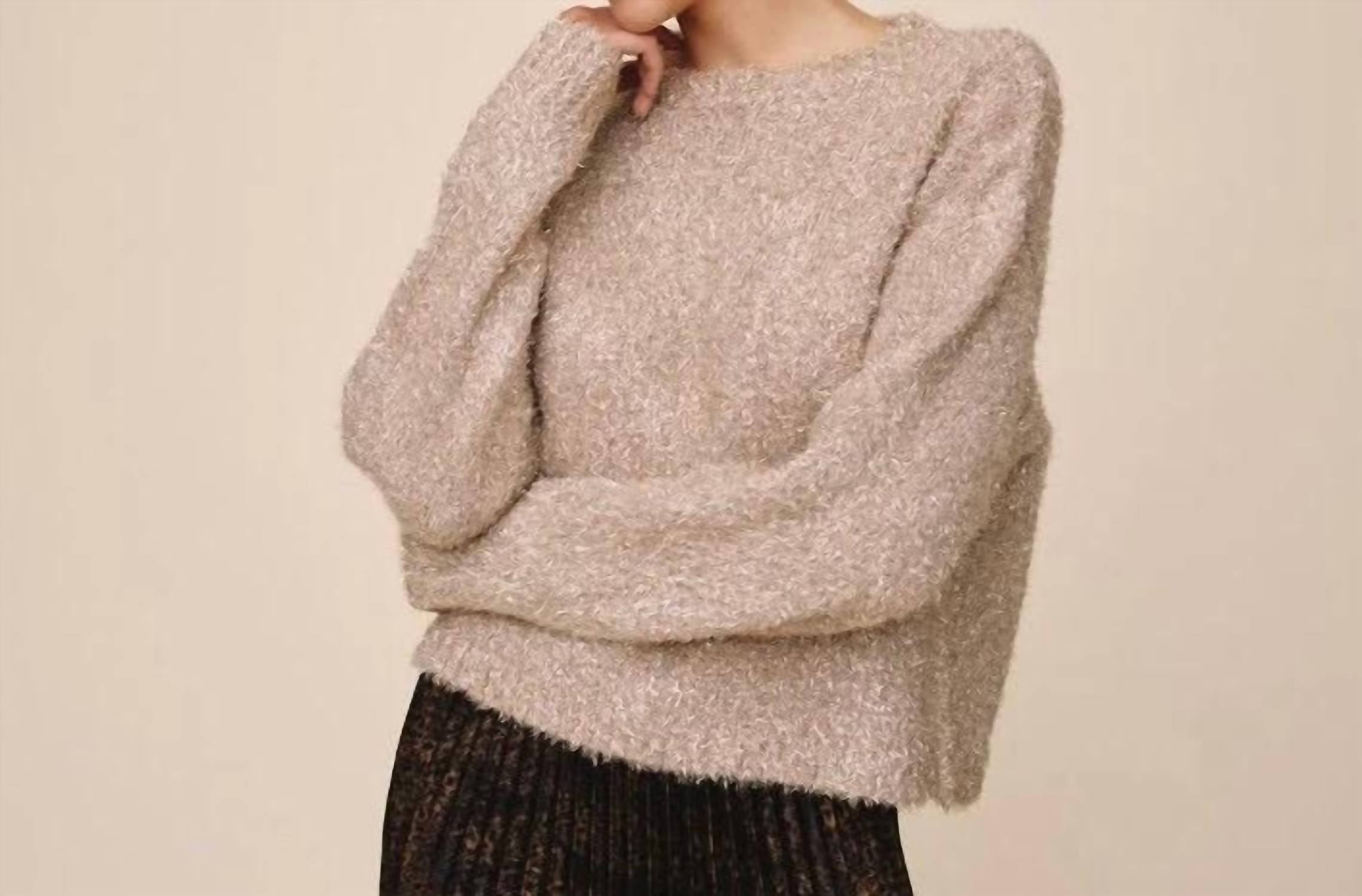 Bella Dahl - Slouchy Shimmer Sweater