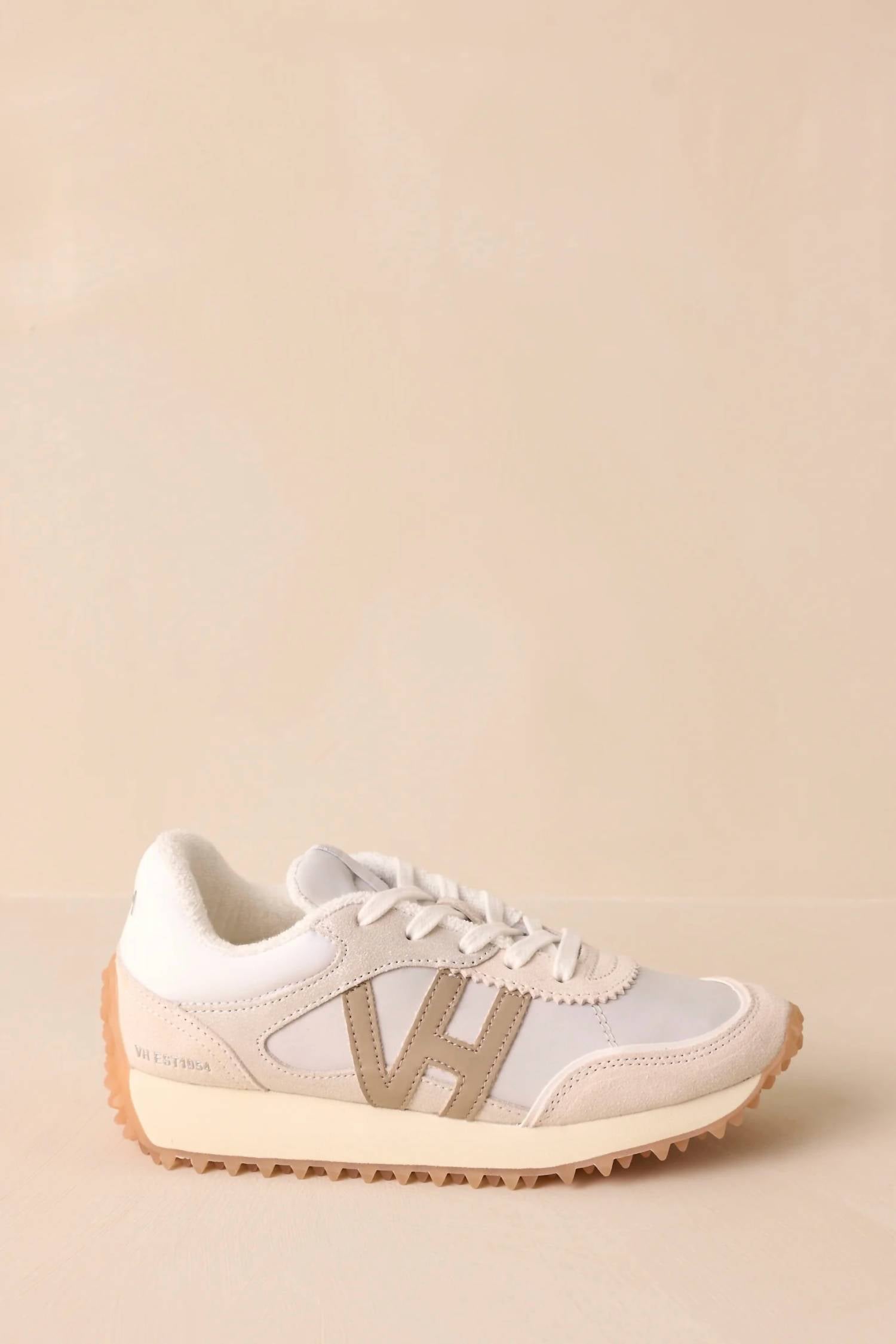 Vintage Havana Women's Cosmic 15 Shoes in white pebble taupe - women's sneaker