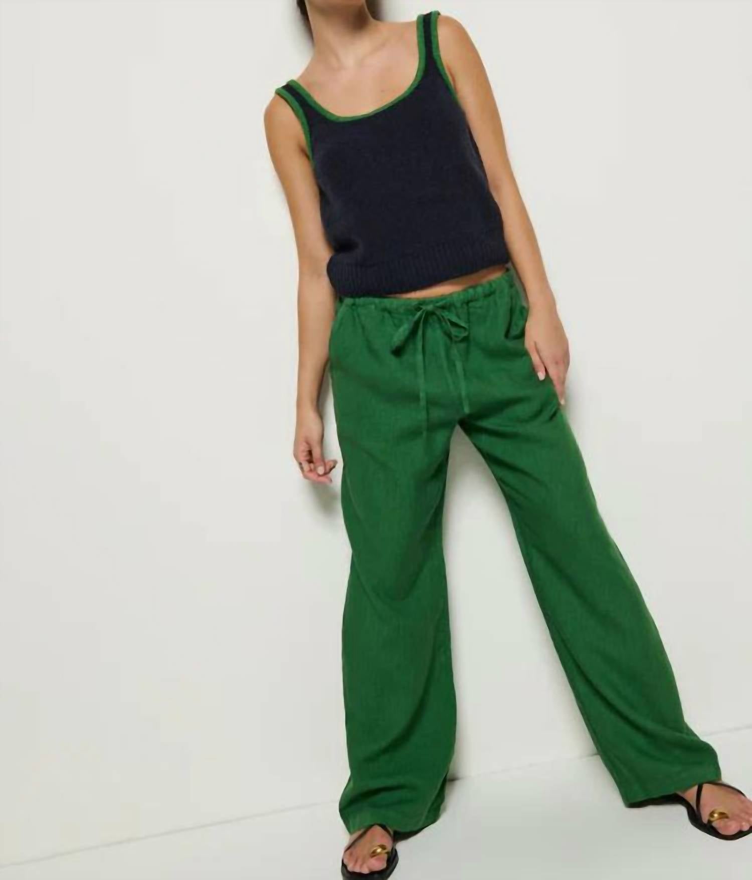 Nation Ltd - Lucia Tie Waist Pants