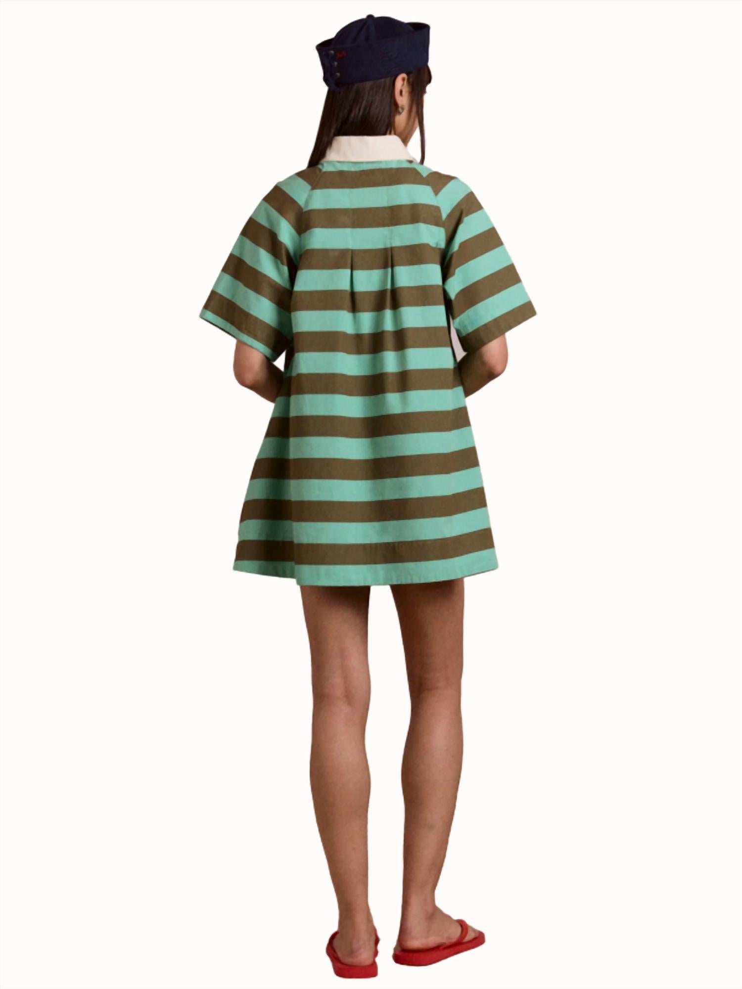 Damson Madder - Maggie Mini Polo Dress