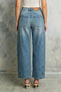 Artemis Vintage - High Rise Relaxed Barrel Jeans