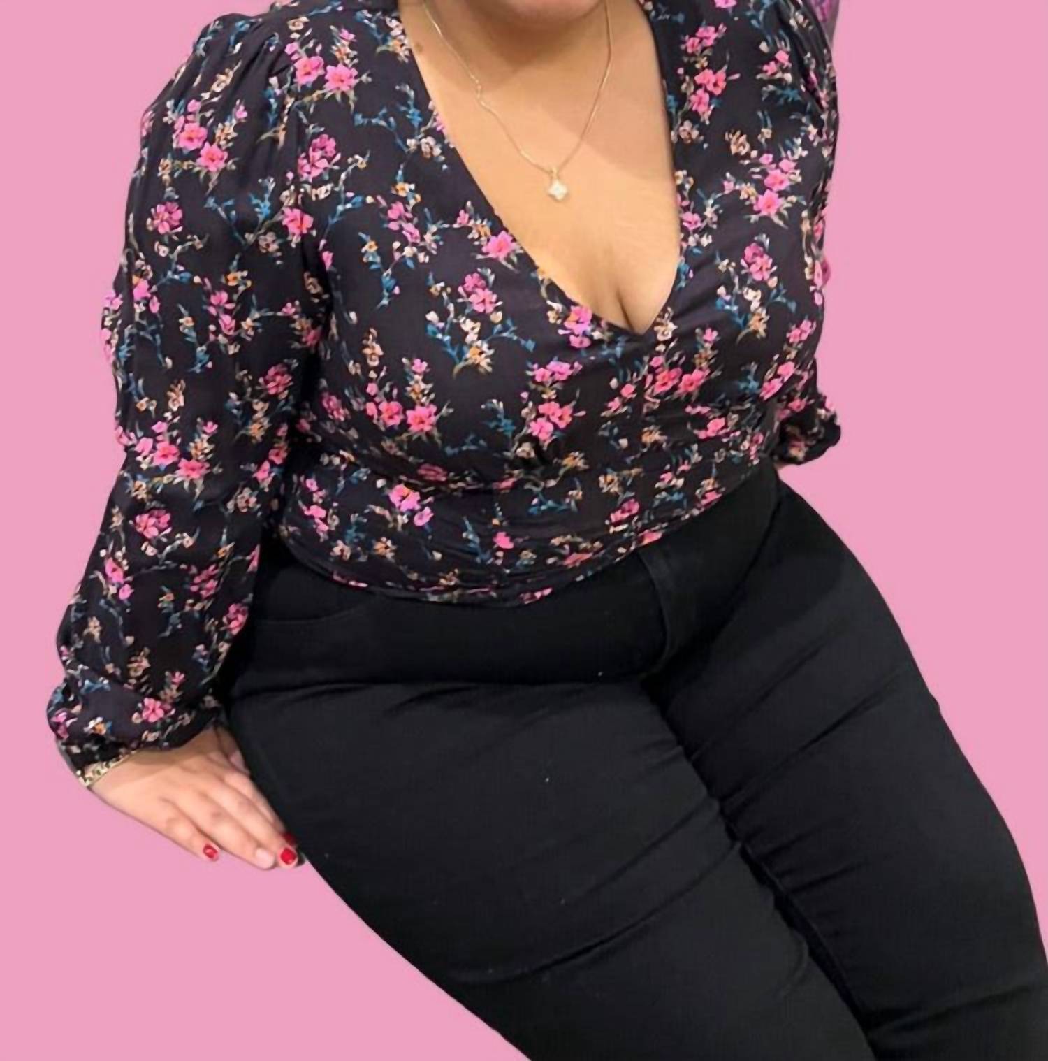 Saltwater Luxe - Floral Clemente Top