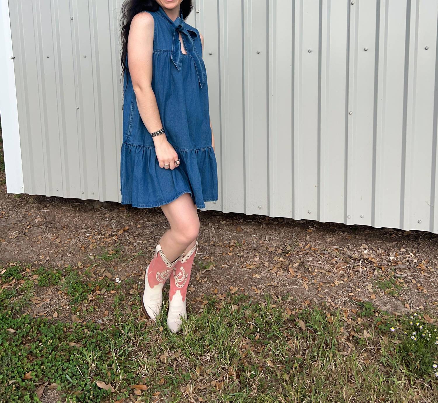 Rosa Clothing - The Caroline Bow Dress