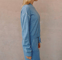Bella Dahl - Whip Stitch Crew Neck Sweater