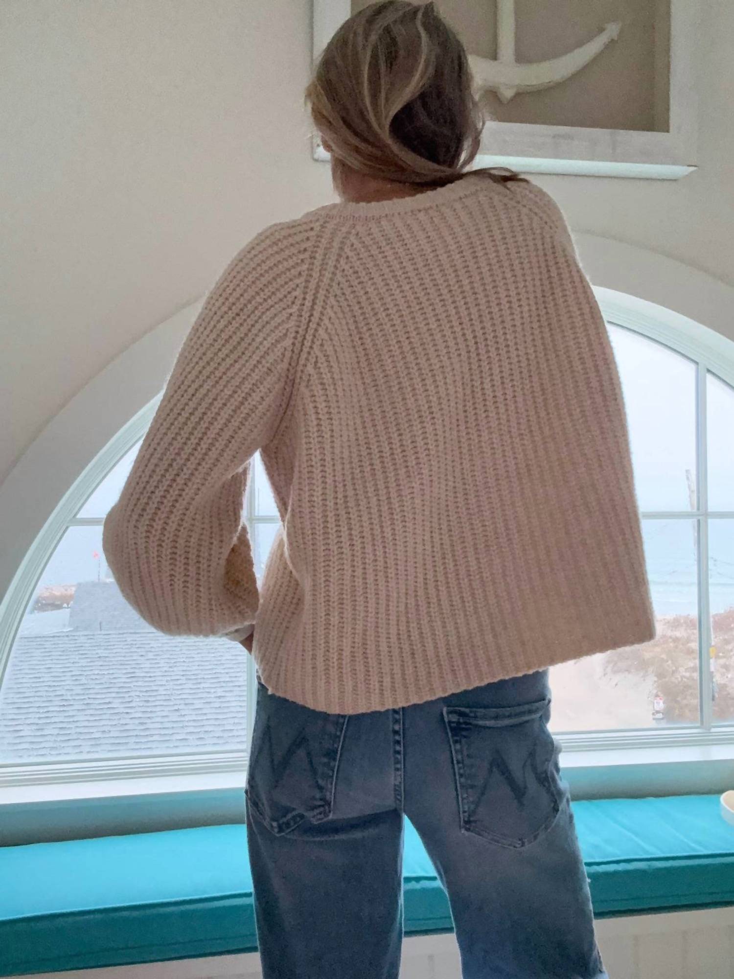 Pink Pineapple - Fisherman Crew Cardigan