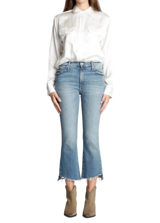 Black Orchid - Cindy Slant Fray Jeans