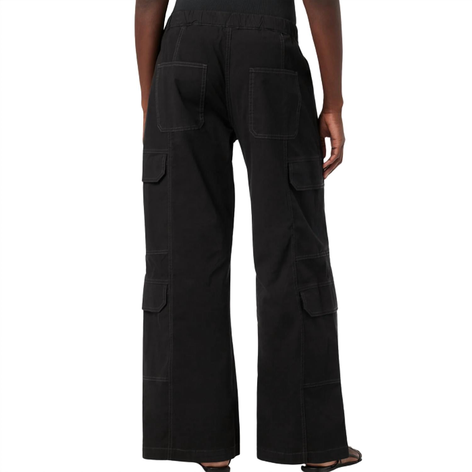 Hudson - Women's Drawstring Parachute Wide Leg Cargo Pant