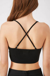 Grey/Ven - Glow Knitted Bra