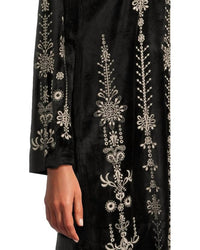 Johnny Was - BOUNCE VELOUR KIMONO SLEEVE DRESS