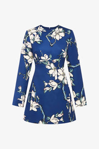 Leo Lin - Aliza Long Sleeve Petal Mini Dress