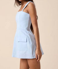Sky To Moon - West Village Linen Dress Romper