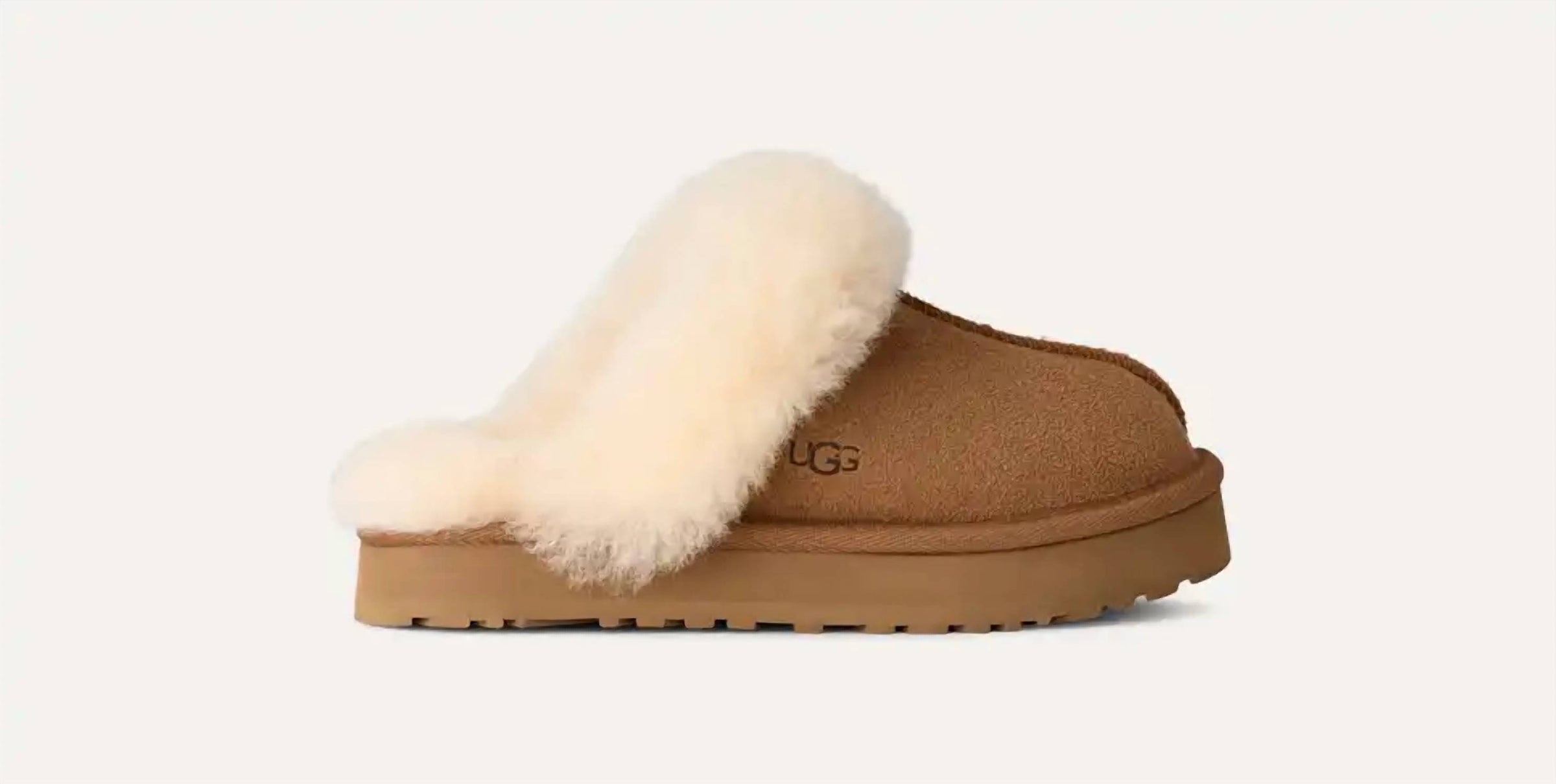 UGG Women's Disquette Platform Slip-On in chesnut - women's shoe